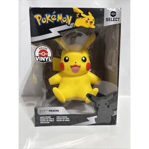 Pokemon Pikachu Deluxe‎ Vinyl 8" Figure Jazwares Series 1 Nintendo Box Has Dent
